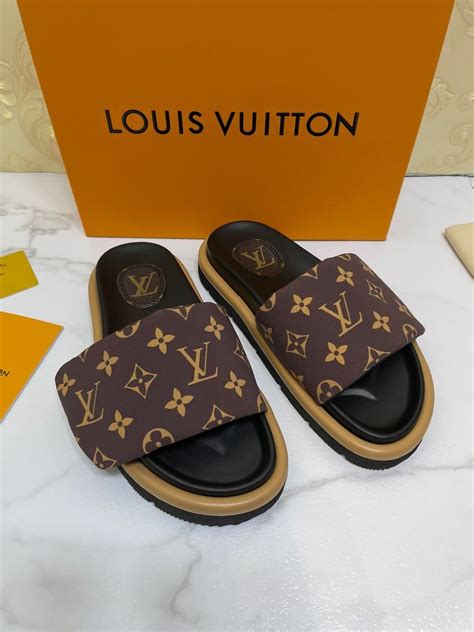 lv mule|louis vuitton pillow sliders women.